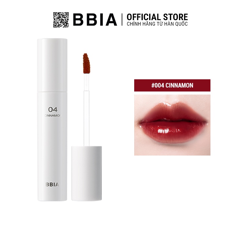 Son Tint Bóng Bbia Glow Lip Tint - 04 Cinnamon 3.2g  - Bbia Official Store