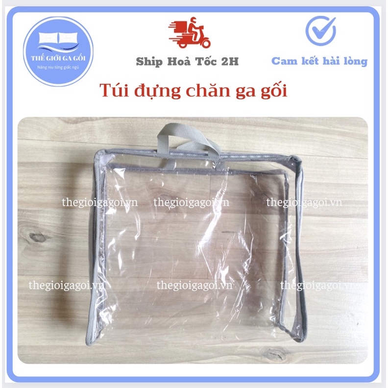 Túi đựng chăn mền, Túi ga gối có quai xách có khóa kéo, Túi đựng ga gối đi học cho bé. | BigBuy360 - bigbuy360.vn