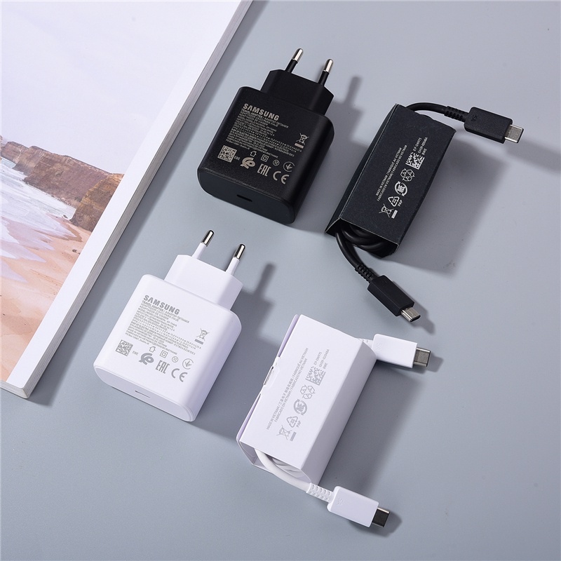 MIONE SAMSUNG Bộ Sạc Nhanh 45W Type C USB Chuyên Dụng Cho Galaxy S10 S20 S21 S22 FE Note10 20 21 22 23 Ultra