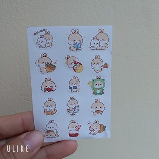 Sticker cute dán nhãn dùng để trang trí