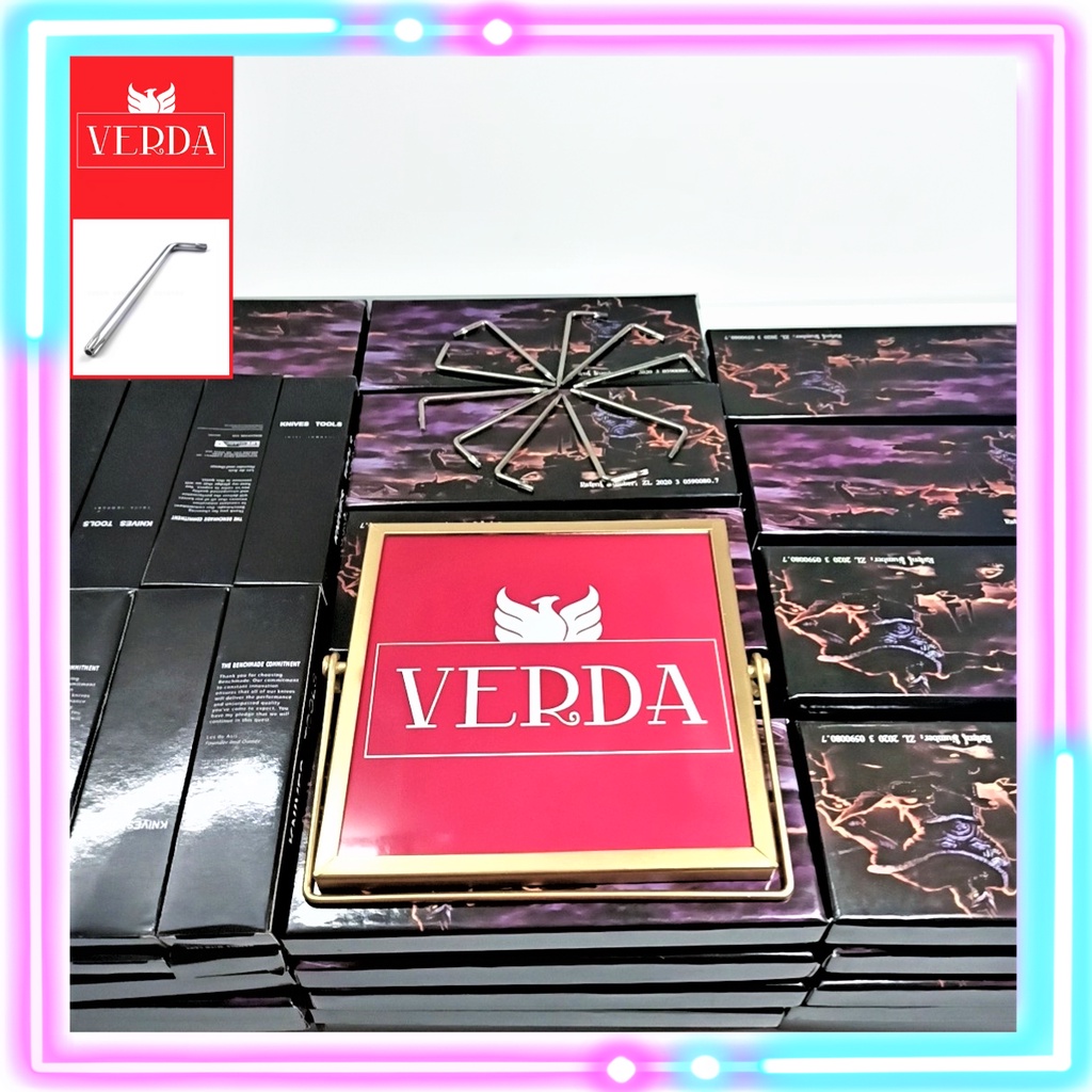Mô hình balisong lược CSGO butterfly tập luyện skin thép không gỉ cao cấp VERDA