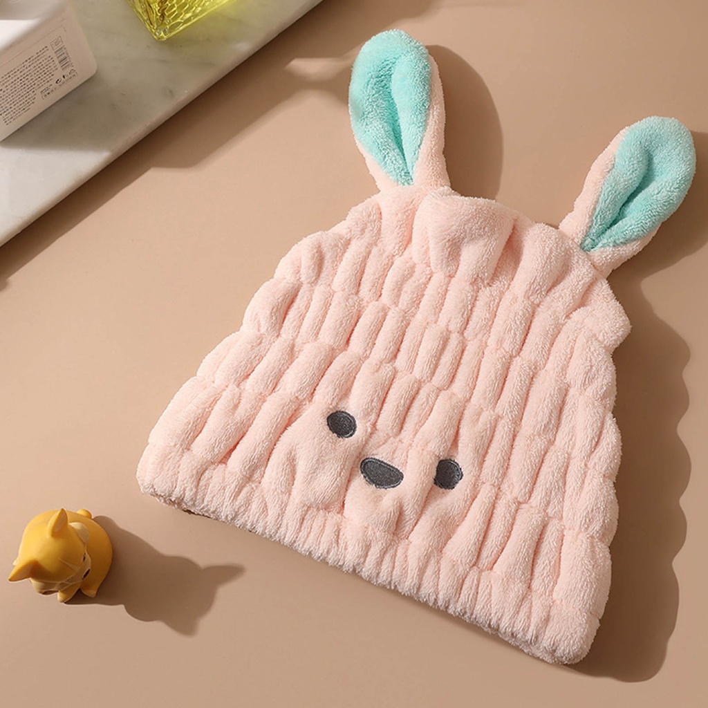 Babyfair Trẻ Em Tóc Mũ Mềm Mại Có Thể Điều Chỉnh Chống Phai Màu Dễ Thương Nhanh Khô Cho 2 Đến 15 Tuổi