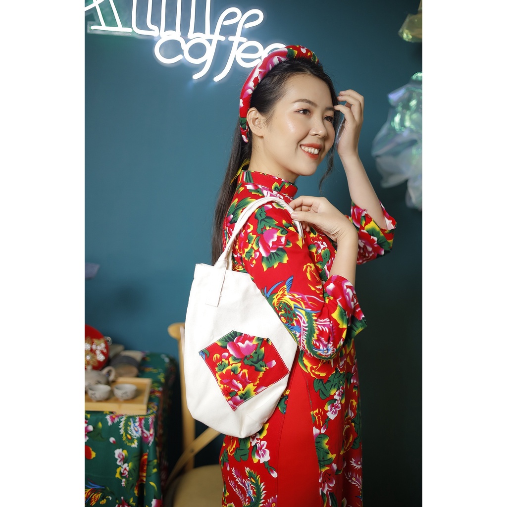 Áo dài chăn công đủ màu , áo dài tết, áo dài truyền thống, áo dài suông tôn dáng