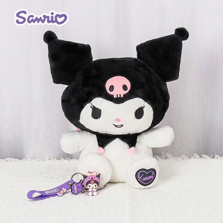 38cm & 48cm | Kuromi bông ủy quyền chính hãng Sanrio cỡ lớn - Hàng mới 100%