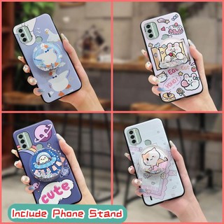 Original Kickstand Phone Case For Nokia C31/TA-1511 Shockproof cartoon glisten Soft Case Durable Silicone Cute TPU Anti-knock