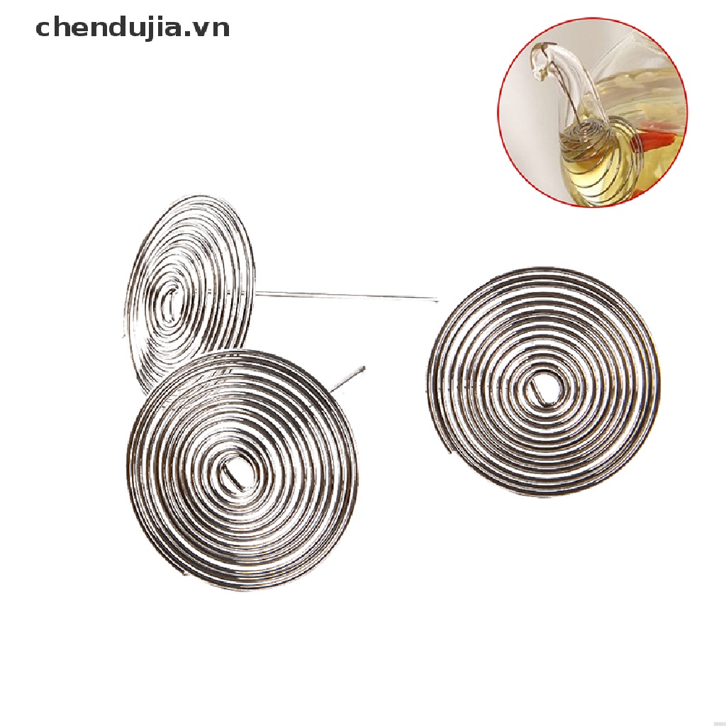 Set 5 Dụng Cụ Lọc Trà Bằng Thép Không Gỉ Có Lò Xo Tiện Dụng