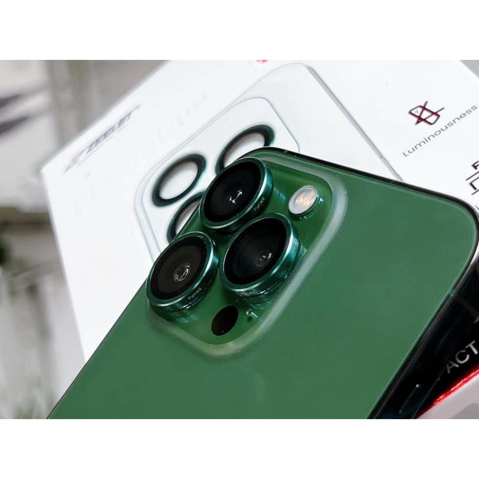 Miếng Dán Kính Camera Lens Zeelot Titanium Plshield Dành Cho iPhone 13 Pro Max / 13 Pro