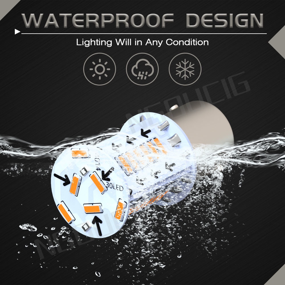 Đèn LED Tín Hiệu 1157 BAY15D P21 / 5W Gắn Đuôi Xe Mô Tô