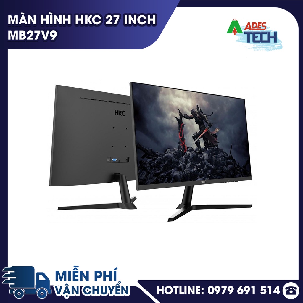 ✔️ Màn hình  gamming HKC 27 inch MB27V9 ✔️ 23.6 inch phân giải FHD ✔️ BH 24 tháng
