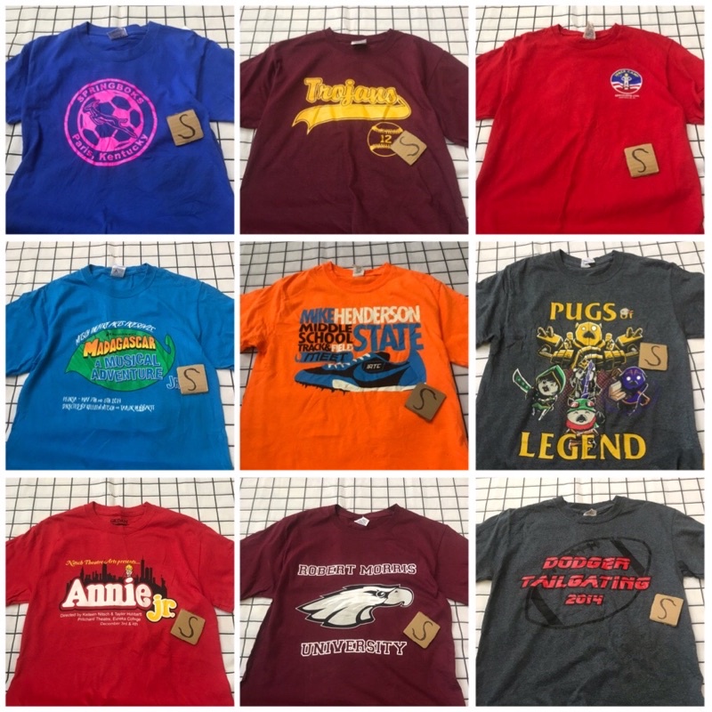 Áo thun mỹ/ Áo phông Mỹ Secondhand / 2hand loại 1 chọn mẫu L06 /MỤI 2HAND