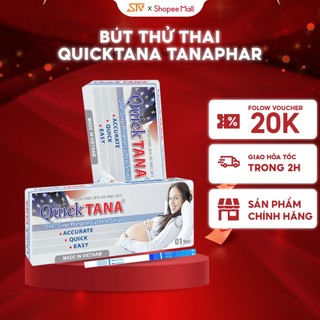 Que Thử Thai Sớm Quicktana TANAPHAR 5mm Chính Xác Test Nhanh 2 Vạch Sớm Hiệu Quả