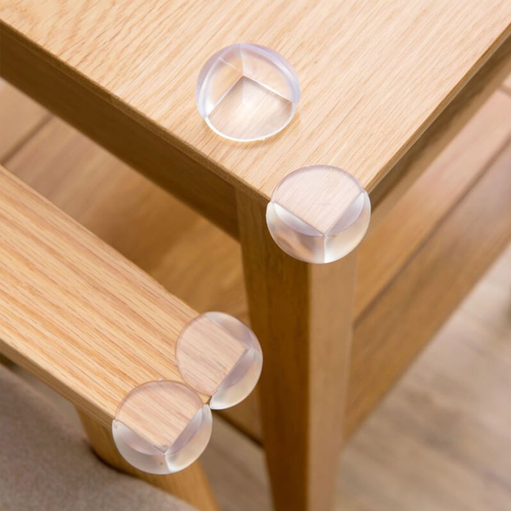 Miếng Bọc Góc Bàn Dày Dặn Trong Suốt Chống Va Chạm Bảo Vệ An Toàn Cho Bé