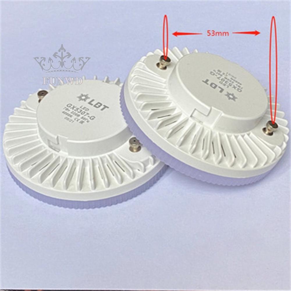 【FUNWD】3000K 6500K GX53 LED SMD 7 W Light Bulb Replacement For CFL Warm OR Cool White