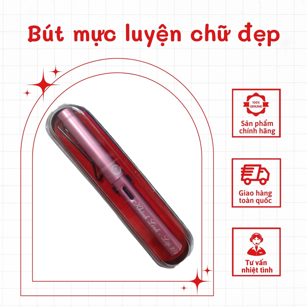 Hộp Đựng Bút Máy Học Sinh Nắp Tròn Trong Suốt Bằng Nhựa Cứng Đệm Nhung Chắc Chắn Bảo Vệ Bút Hiệu Quả