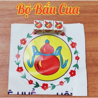 Bộ bầu cua cá cọp đồ chơi ngày tết vui nhộn