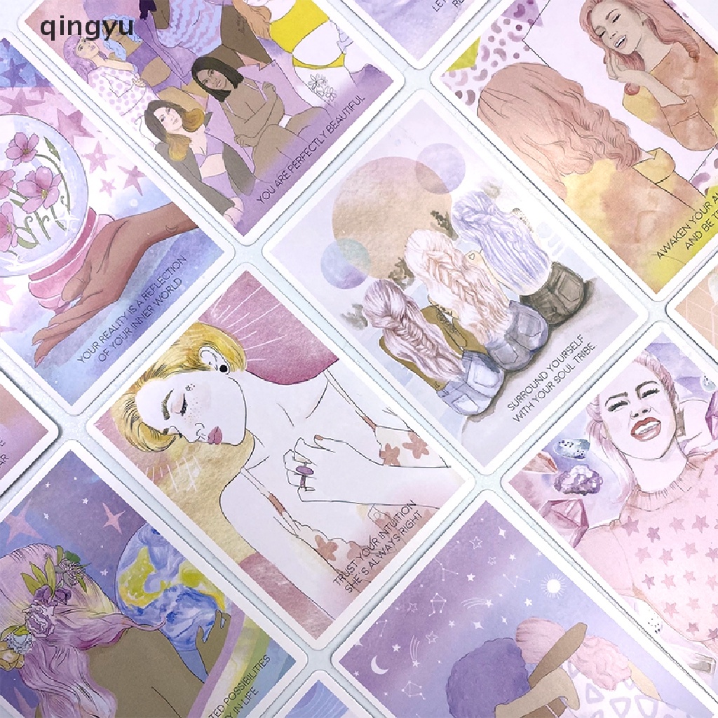 Bộ Bài Tarot Gia Đình Vui Nhộn qingyu Shine From Inside Oracle