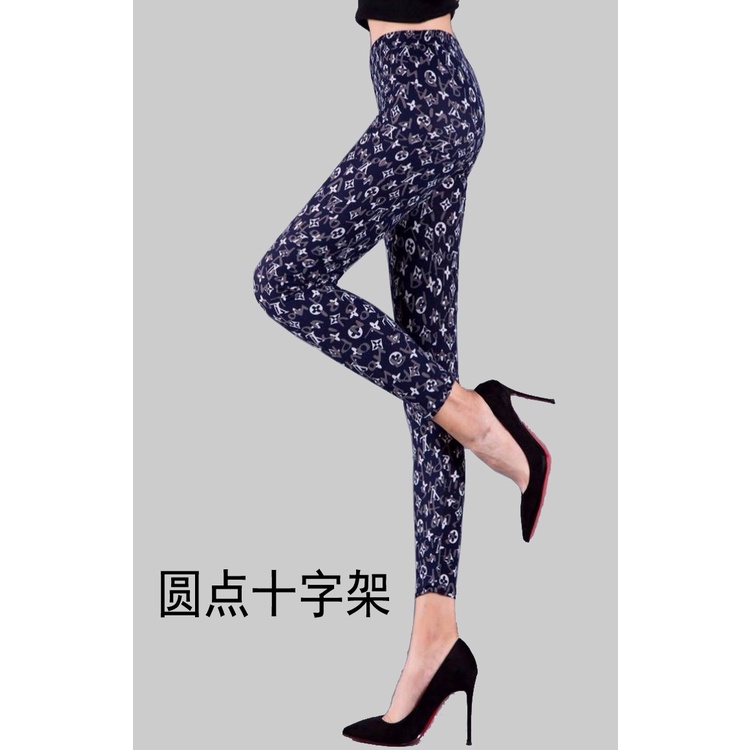 Quần Legging Thể Thao Lưng Cao Co Giãn Mẫu Mới 2023 Thời Trang Xuân Thu Cho Nữ
