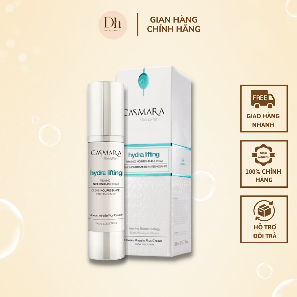 Kem Dưỡng Casmara Hydra Lifting Firming Nourrisante Cấp Ẩm, Hỗ Trợ Săn Chắc Da Tới 24h 50ml