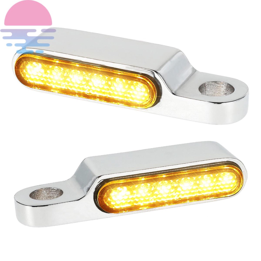 2 Đèn LED Xi Nhan Mini Gắn Tay Lái Xe Máy Kkc0667