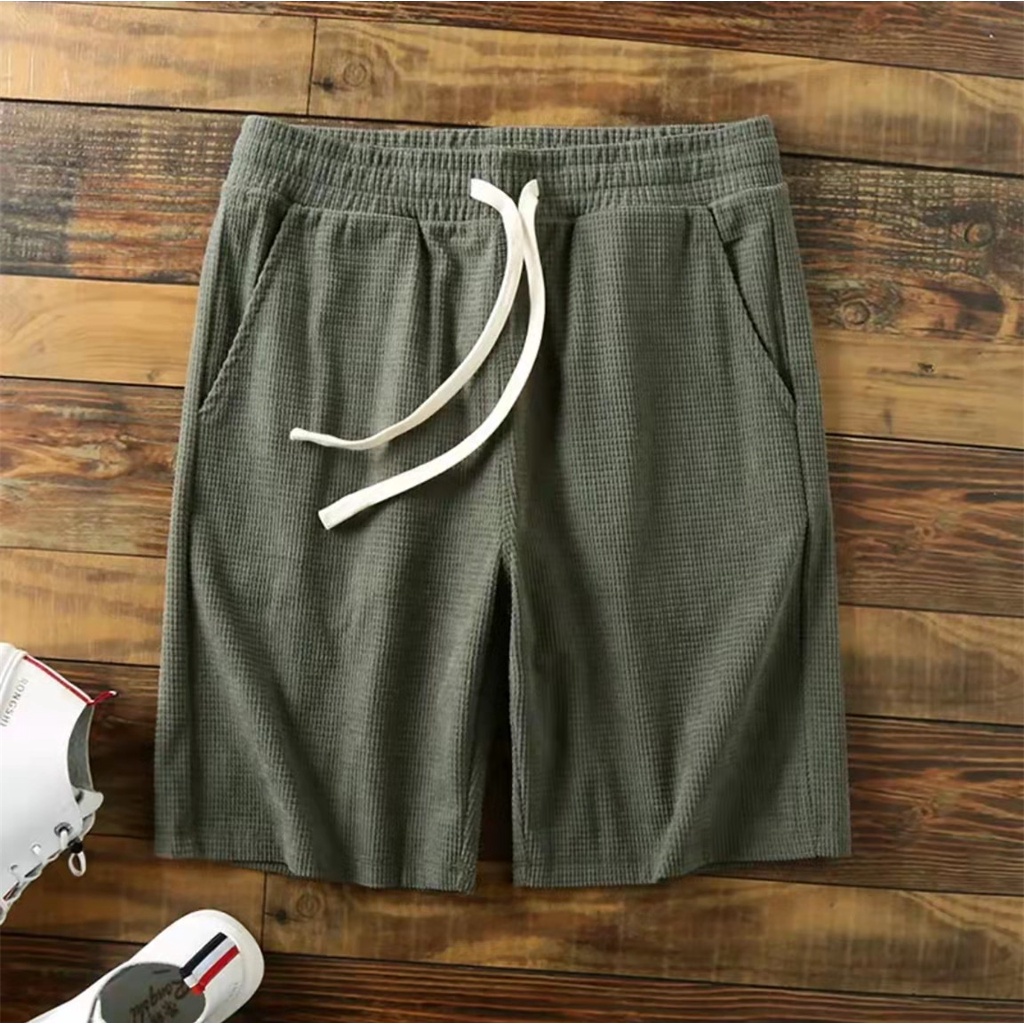 Quần short nam, quần đùi nam chun co dãn chất tổ ong siêu hót hàng đẹp