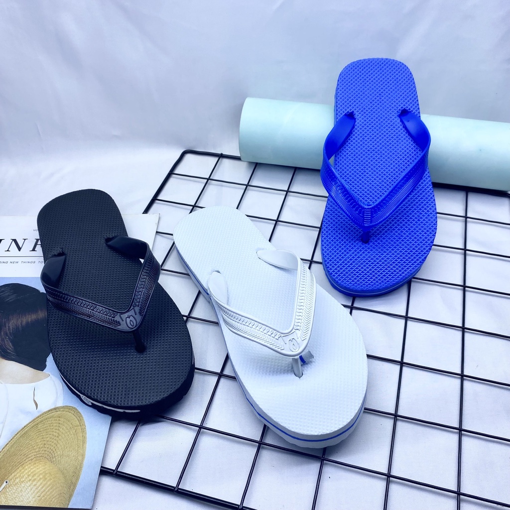 Combo 30 đôi dép xốp quai kẹp đen size 43 - TT285