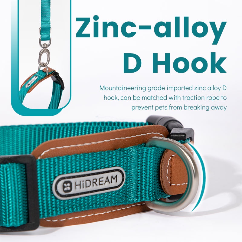 HamshMoc Vòng Cổ Mềm Mại Có Khóa An Toàn Tháo Gỡ Nhanh Cho Thú Cưng Cỡ Nhỏ / Vừa / Lớn