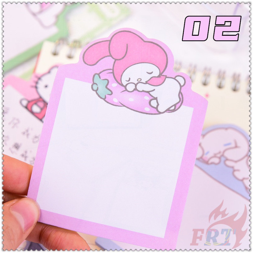 ❣️Set 30 Tấm Giấy Ghi Chú Họa Tiết hello kitty / kuromi / my melody / cinnamoroll / Pompurin / pochacco - sanrio q-6❣️Miếng Dán Ghi Nhớ Họa Tiết Hoạt Hình Dễ Thương