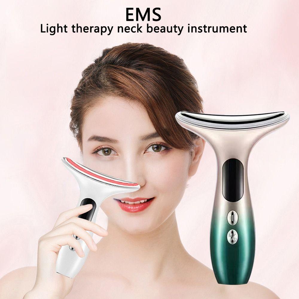 BSUNS Máy Mát Xa Làm Săn Chắc Da Cổ Đa Năng Có Đèn LED