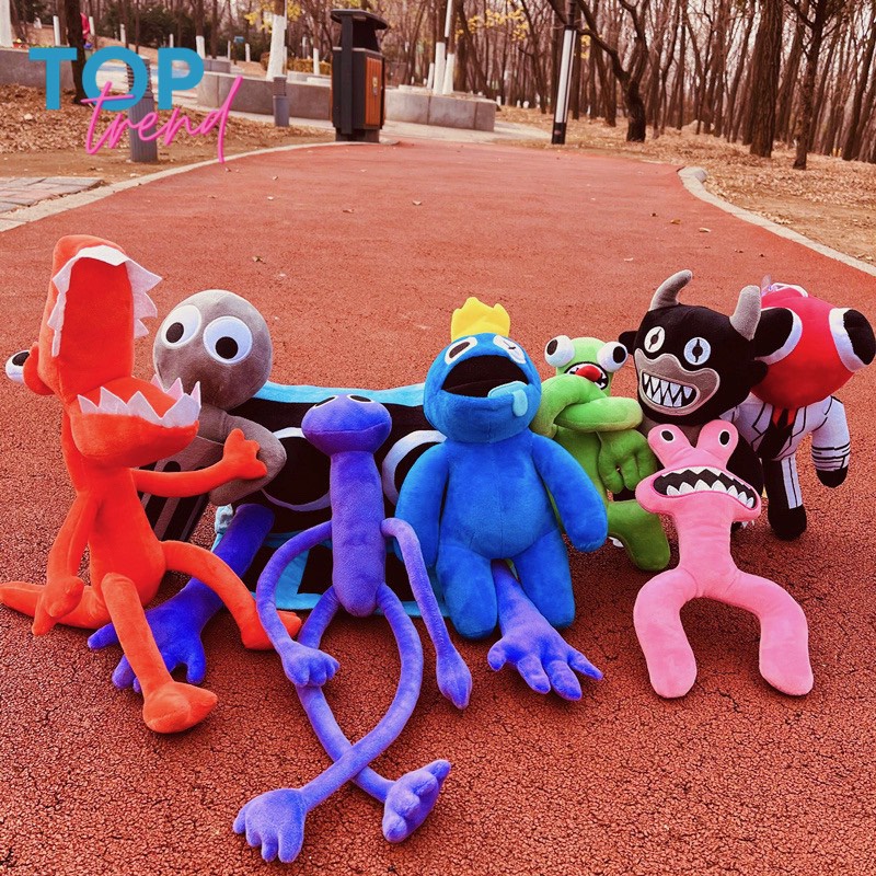 Thú nhồi bông quái vật đáng yêu Rainbow, đồ chơi gấu bông Roblox Rainbow Friends - TOP TREND