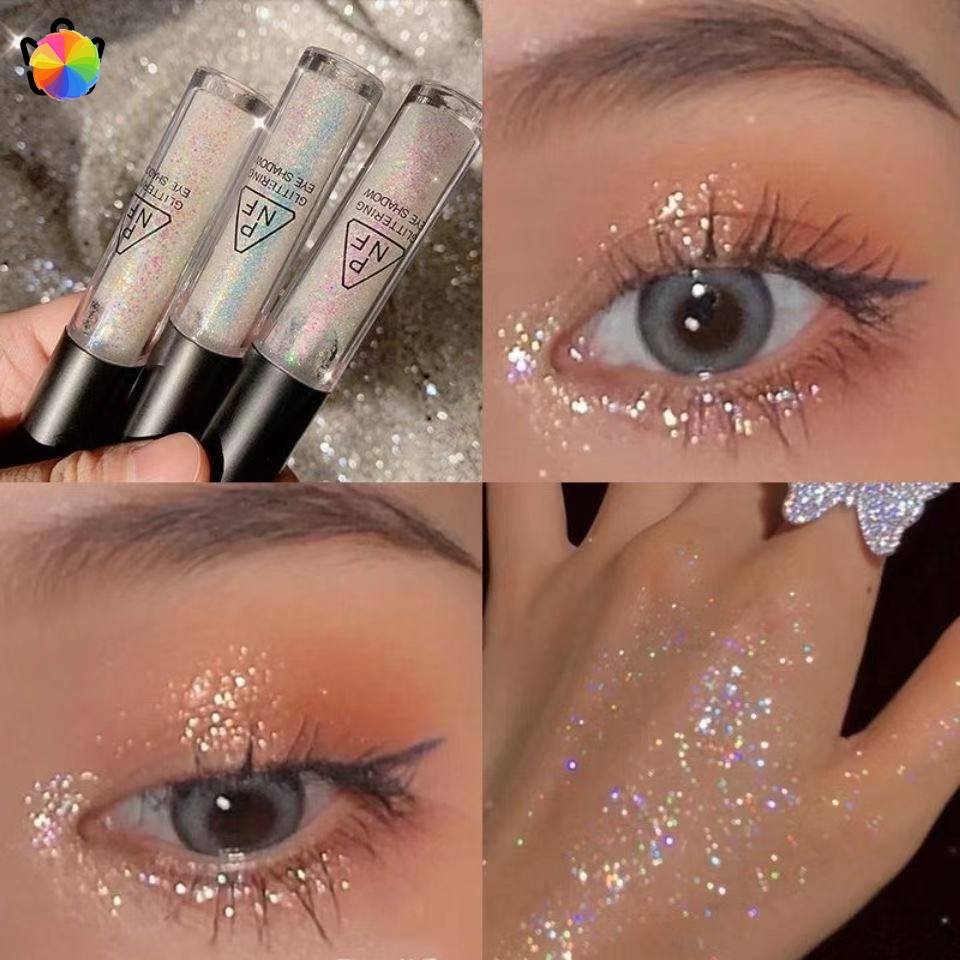 Phấn mắt dạng gel ánh nhũ lấp lánh JP6 4 màu sắc tùy chọn - Thỏ Beauty