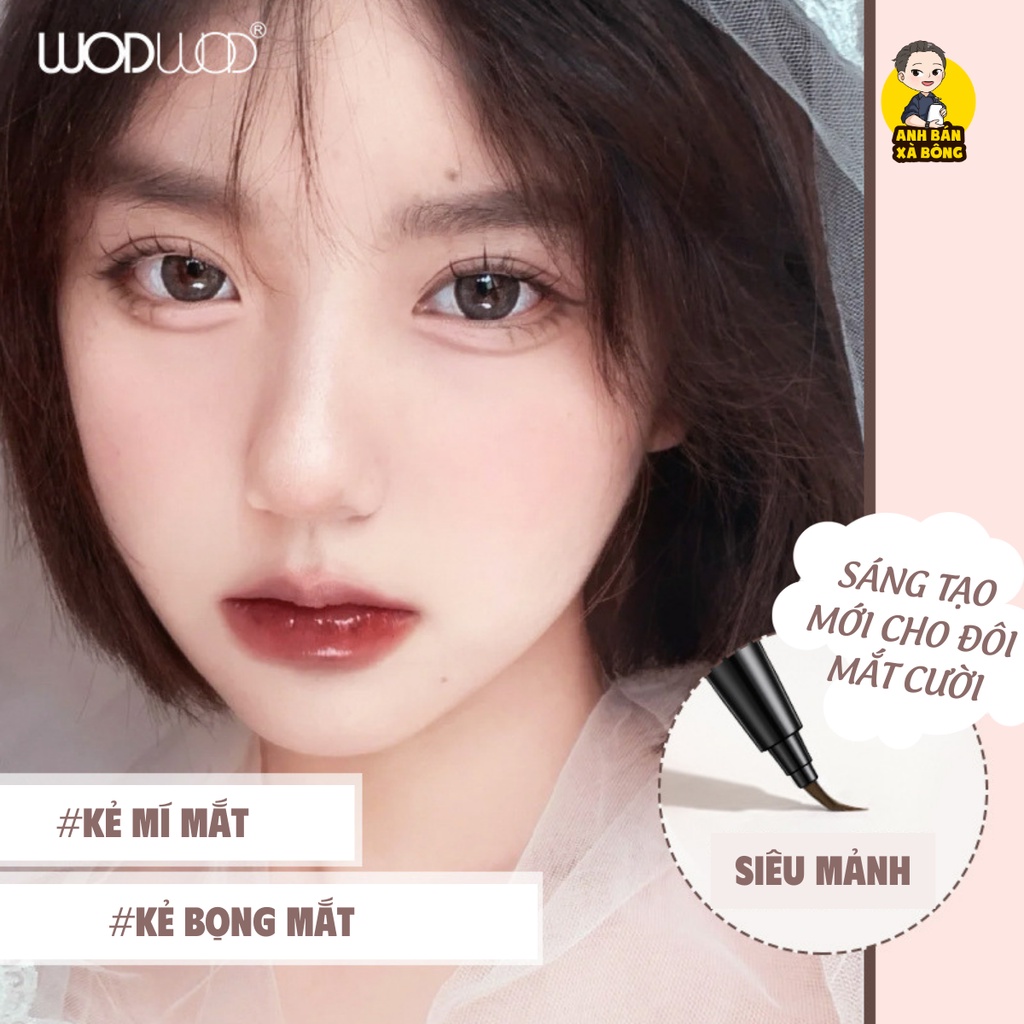 Bút Kẻ Bọng Mắt WODWOD Bling Big Eye Silkworm Eye Pencil W882