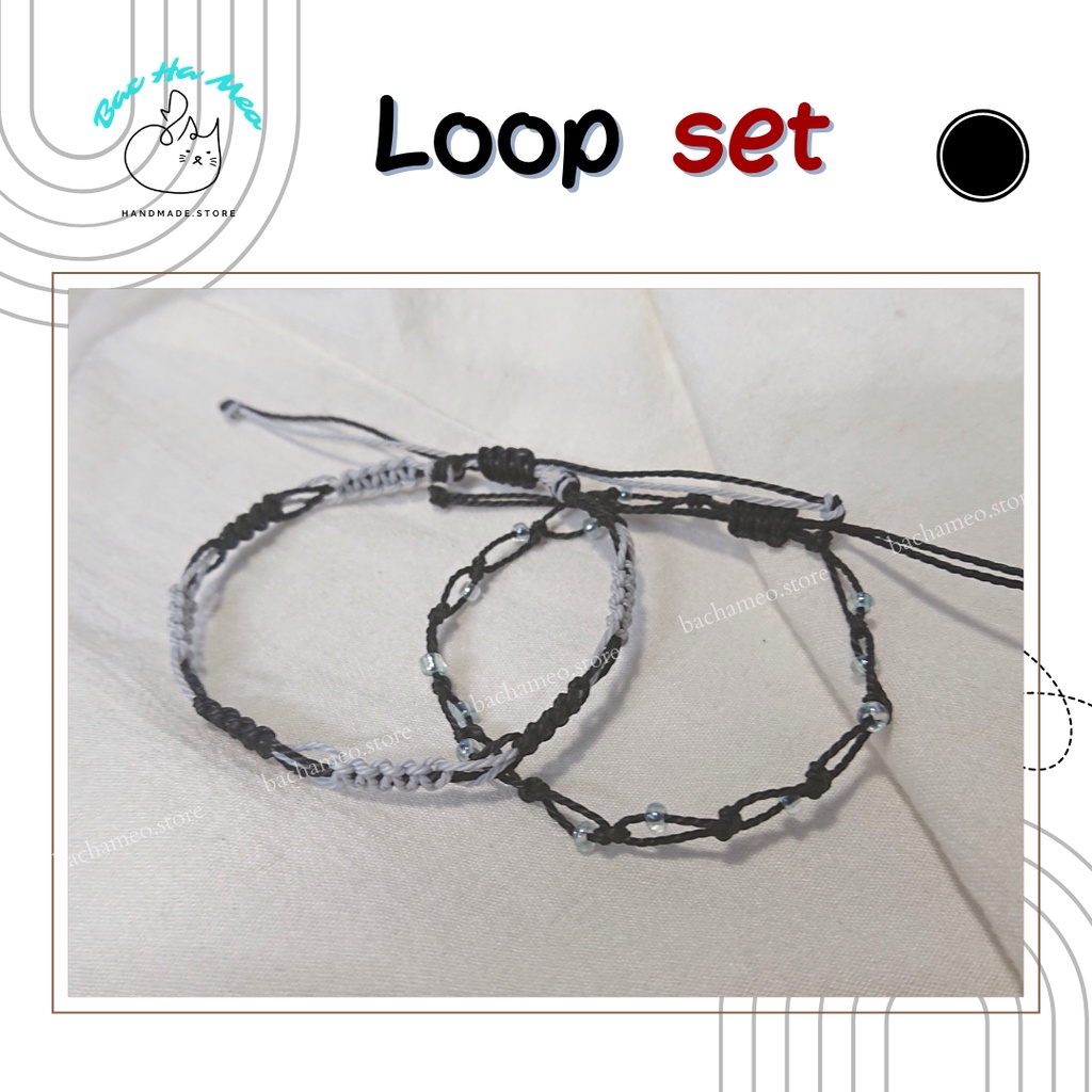 Set vòng tay waterproof - LOOP SET  -  - Bachameo.Store