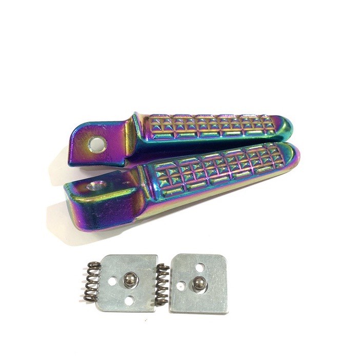 Gác Chân Sau Inox 7 Màu Dành Cho Wave 50-100 - 110cc