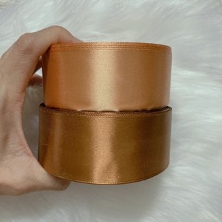 Dây ruy băng lụa 4cm cuộn 20m màu trơn