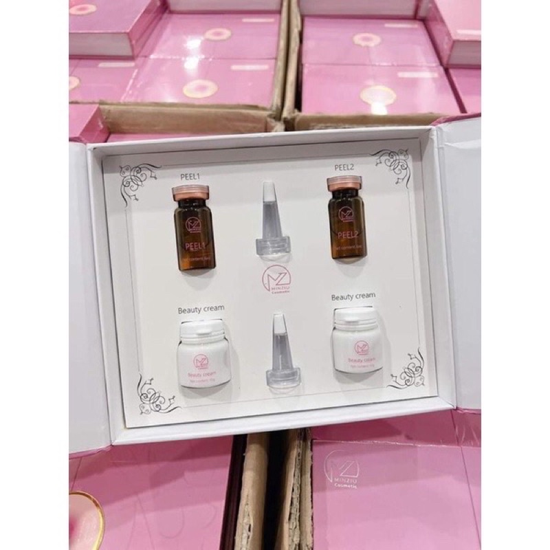( Xả lỗ vốn ) Peel da vi tảo retinol Trang Nemo xóa nám, tàn nhang, mụn thâm đen sạm lọ 10ml - CO218