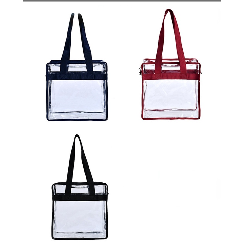 Túi Đựng Mỹ Phẩm Du Lịch Bằng PVC Trong Suốt Chống Thấm Nước Sức Chứa Lớn