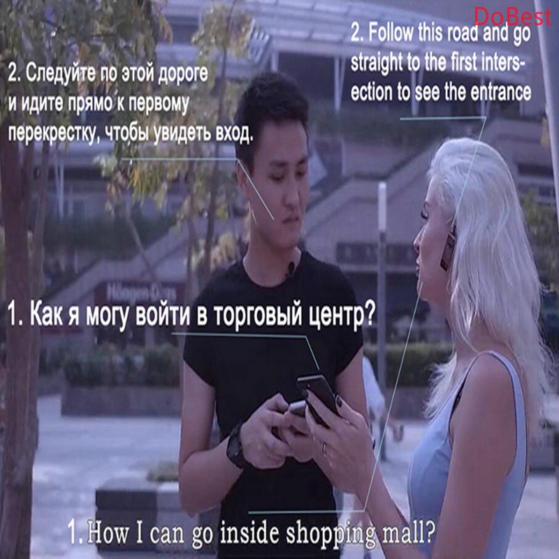 Tai nghe không dây Thông Minh 50+ Ngôn Ngữ Và Phụ Kiện