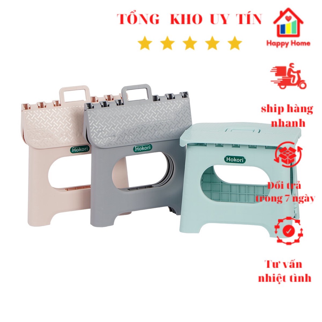 Ghế gấp gọn Hokori Nhựa Việt Nhật