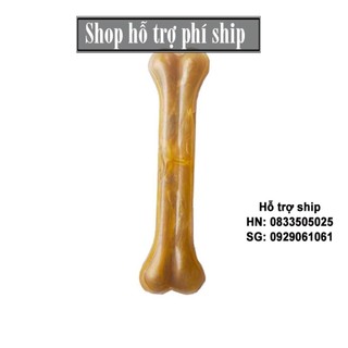 Xương ống da bò cho chó gặm 20cm - phù hợp với chó lớn trên 15kg (hanpet 371) 20cm