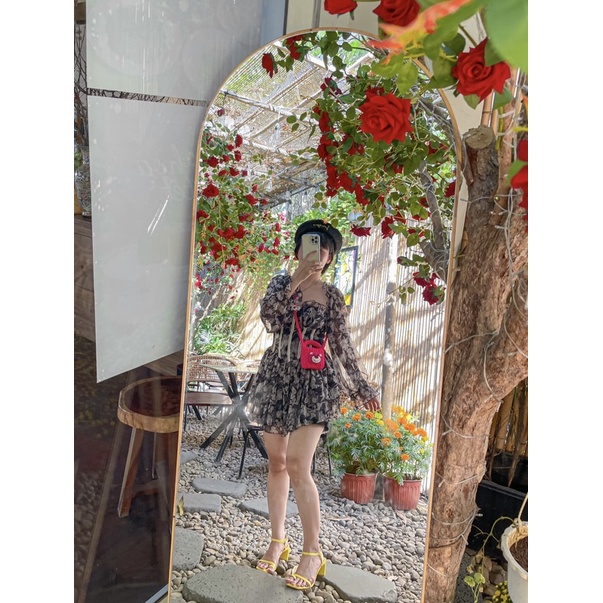 Túi xách túi đeo chéo túi len handmade sticker len đi chơi