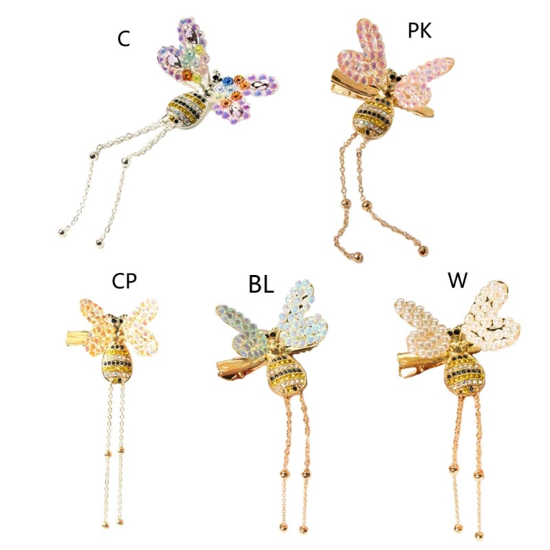 Kẹp Tóc Hình Con Ong Đính Cánh Có Thể Di Chuyển Thời Trang Cho Nữ