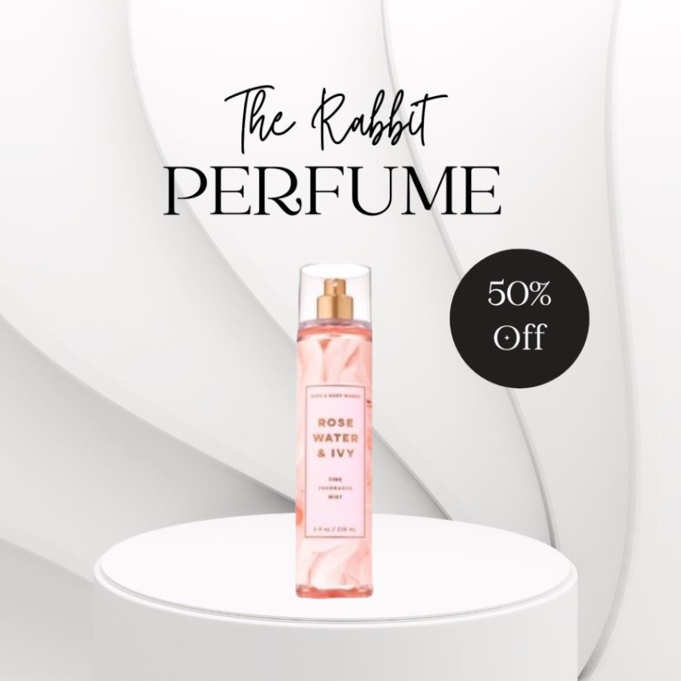 Xịt thơm toàn thân BBW ROSE WATER & IVY