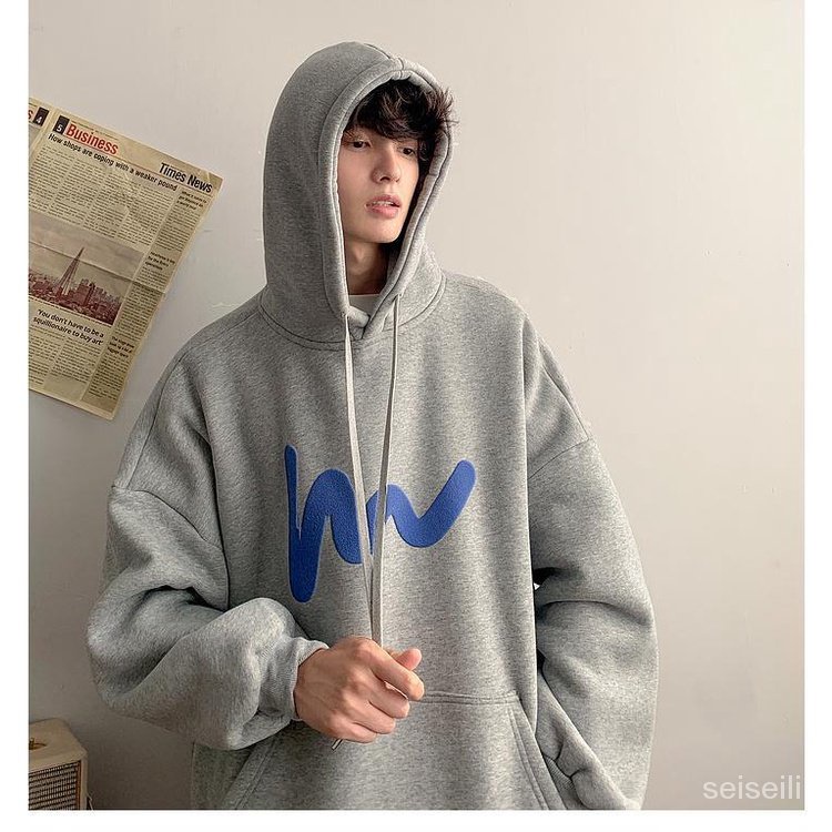 Áo Khoác Hoodie Dáng Rộng In Hình AEMAPE Màu Xanh Lá Đậm Phong Cách Nhật Bản Thời Trang Xuân Thu Cho Nam