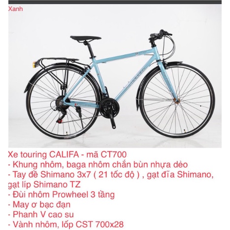 Xe đạp Califa touring CT700