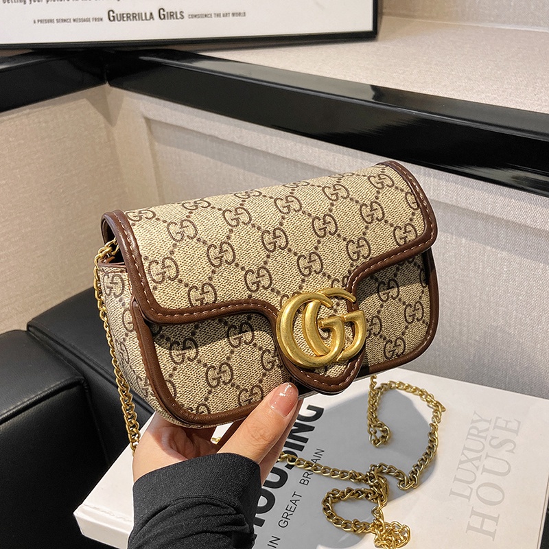 Túi Xách Nữ Gucci - Thêu Chéo Sành Điệu