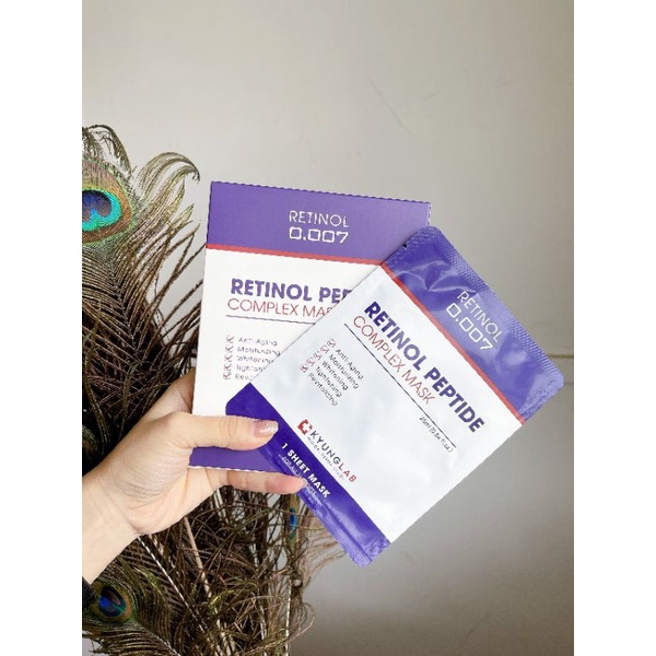 Mặt nạ Retinol KyungLab Peptide Complex Mask hộp 3 miếng