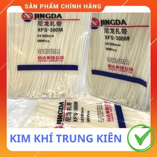 Túi 1000 dây thít, lạt nhựa, dây rút jingda nguyên túi các cỡ