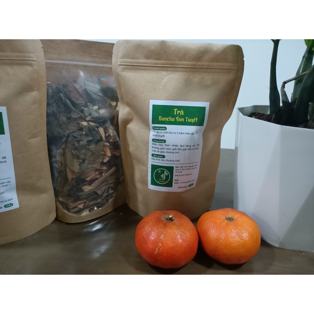 TRÀ BANCHA SHAN TUYẾT 3 NĂM 100G