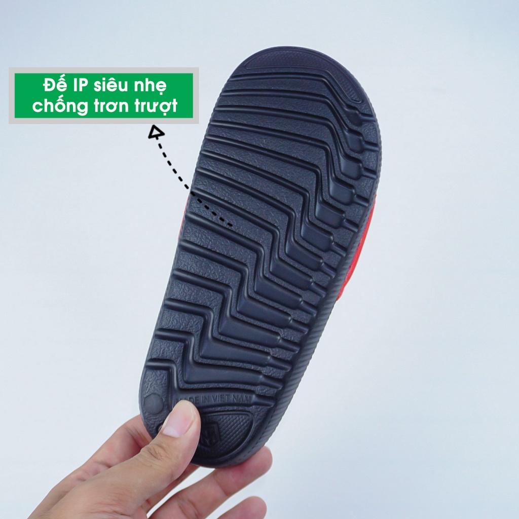 Dép adidas nữ quai ngang Voloomix kiểu dáng thể thao siêu nhẹ - quai lót mút êm - logo in nổi - không bong tróc