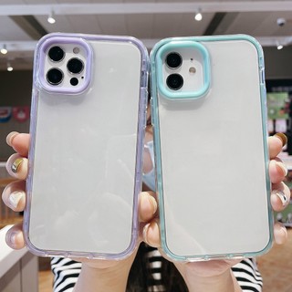 Ốp Điện Thoại Trong Suốt Chống Sốc 3 Trong 1 Cho iPhone 11 12 13 14 Pro Max X XS XR 6 7 8 Plus